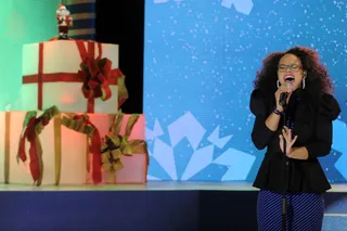 &quot;This Christmas.&quot; - Elle Varner sang the classic Christmas song that has been covered by some of the best voices in music. (Photo: John Ricard / BET)