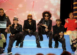 Mindless Behavior in the Building - Ready to spread some holiday cheer. (Photo: John Ricard / BET)
