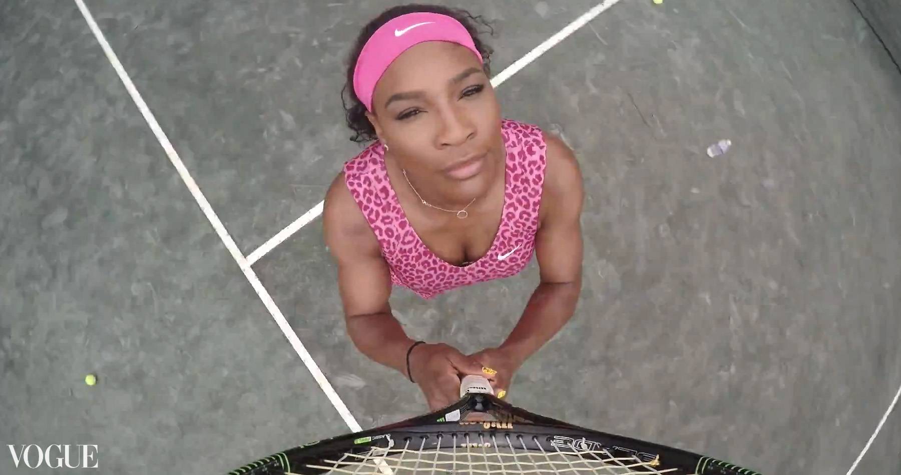 Serena Williams Takes on '7/11' - Serena Williams teamed up with Vogue to film her own version of Beyonce's &quot;7/11.&quot; Williams, however, gallivanted around a tennis court instead of a hotel. Watch it here.&nbsp;   (Photo: VOGUE via YouTube.com)