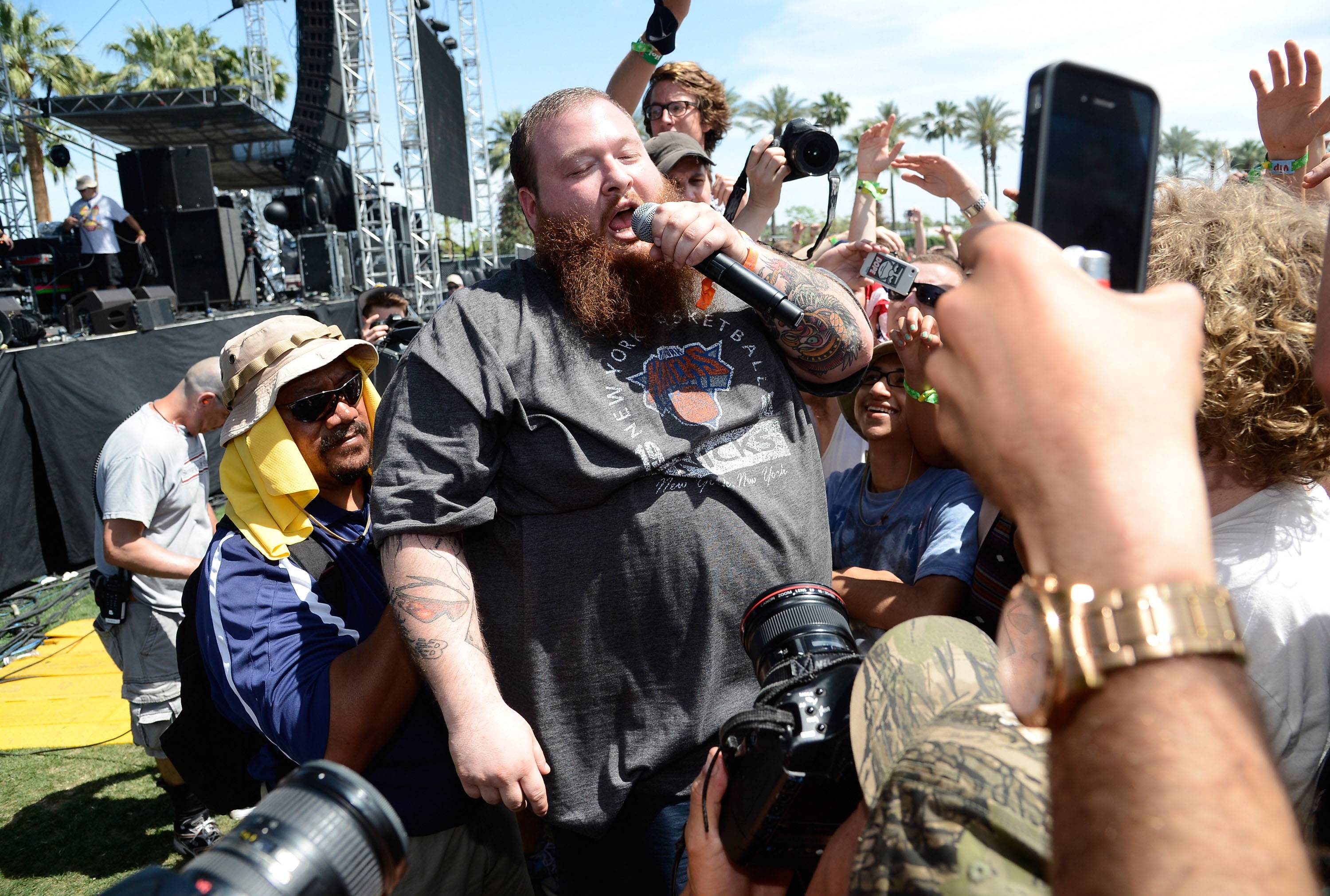 Move That Weight - - Image 2 from 10 Things We Learned From Action Bronson  on The Breakfast Club