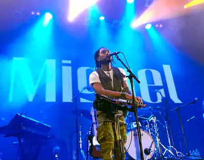 Rock the Stage - Miguel in concert at Islington Assembley Hall in London.(Photo: Karyn Louise/REX/Shutterstock)