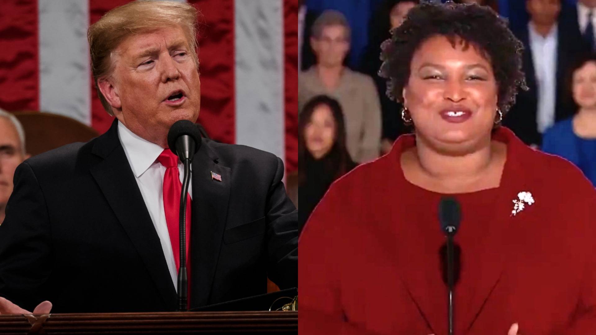 Full Video Of Donald Trump’s State Of The Union Address And Stacey