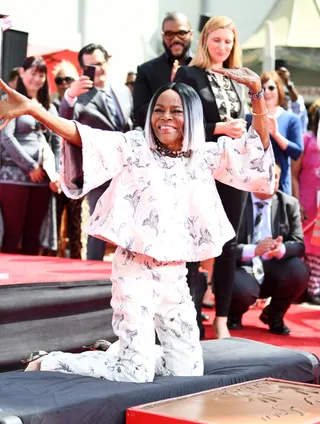 2018: Making A Memorable Moment At Her Hand And Footprint Ceremony - (Photo by Emma McIntyre/Getty Images for TCM)