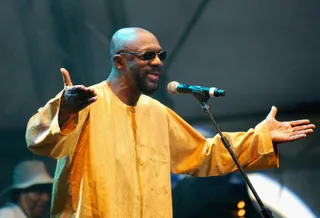 Isaac Hayes - This legendary singer and songwriter earned a nomination in 1971 and a win in 1972 for creating the original score for Shaft.(Photo:&nbsp;Jim Dyson/Getty Images)