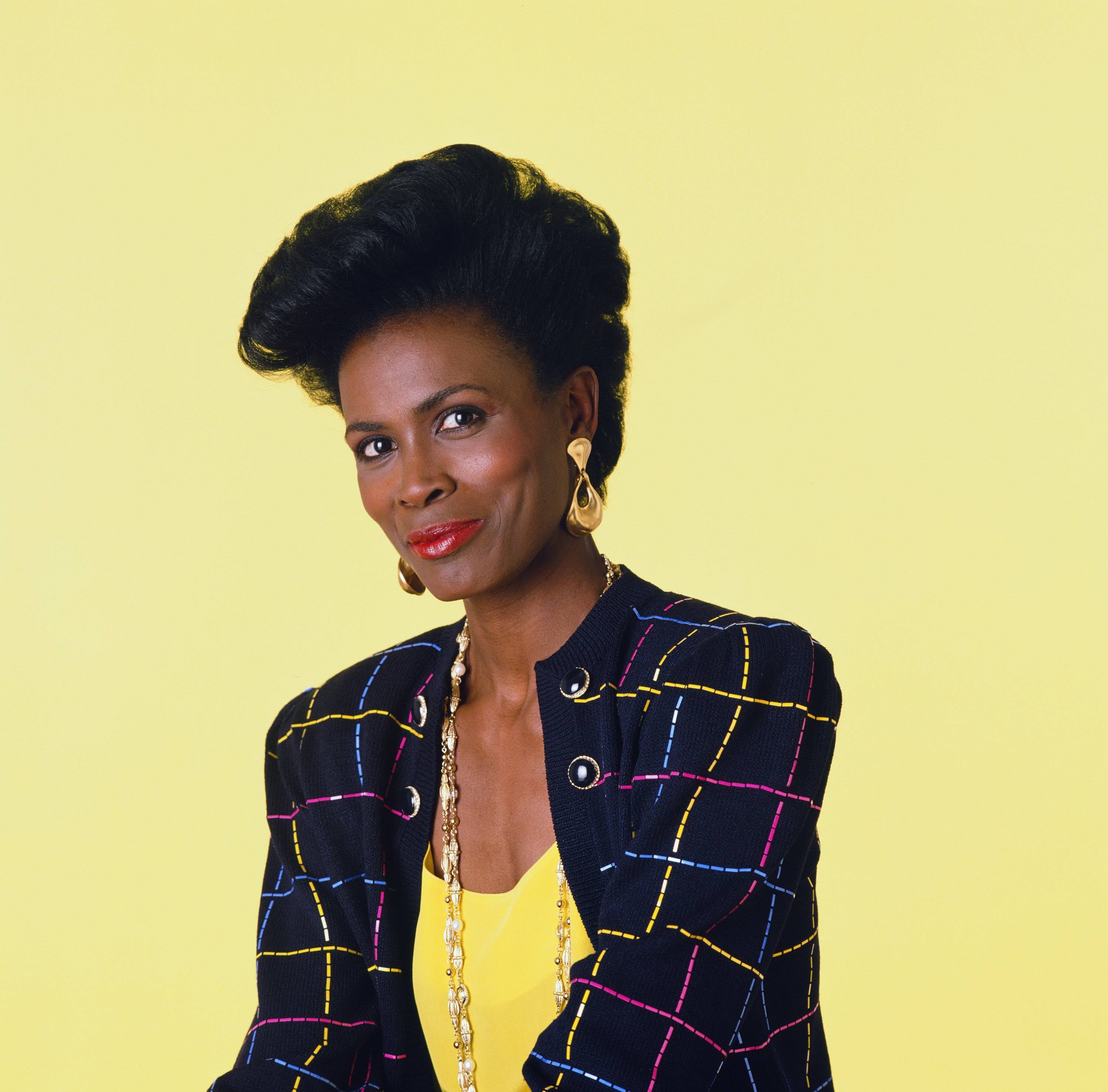 The Fresh Prince Of Bel-Air — Vivane Banks, played by actress Janet Hubert, is the vivacious, no-nonsense, nurturing, and valiant mother of Nicky, Ashley, Carlton, and Hillary Bank and the aunt of Will Smith. Regarding iconic television mothers, Mrs. Banks can’t be forgotten, (The character was portrayed in later years by actress Daphne Maxwell Reid.) Photo by: Chris Cuffaio/NBCU Photo Bank
