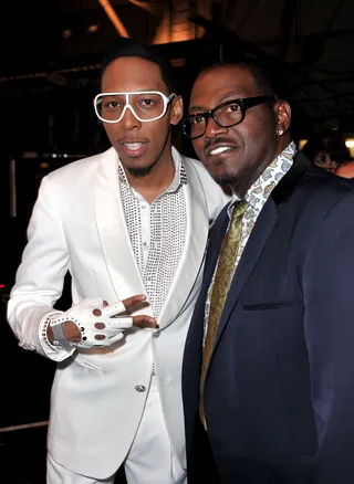 Musician To Musician - Deitrick poses with fellow musician and American Idol Judge Randy Jackson at the 2011 NAACP Image Awards. (Photo by Alberto E. Rodriguez/Getty Images for NAACP Image Awards)