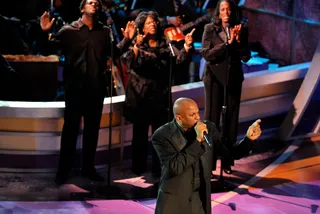 Celebration Of Gospel - A regular at BET's Celebration Of Gospel, Donnie McClurkin brought the house down at the event in 2008.&nbsp;(Photo by Charley Gallay/Getty Images)