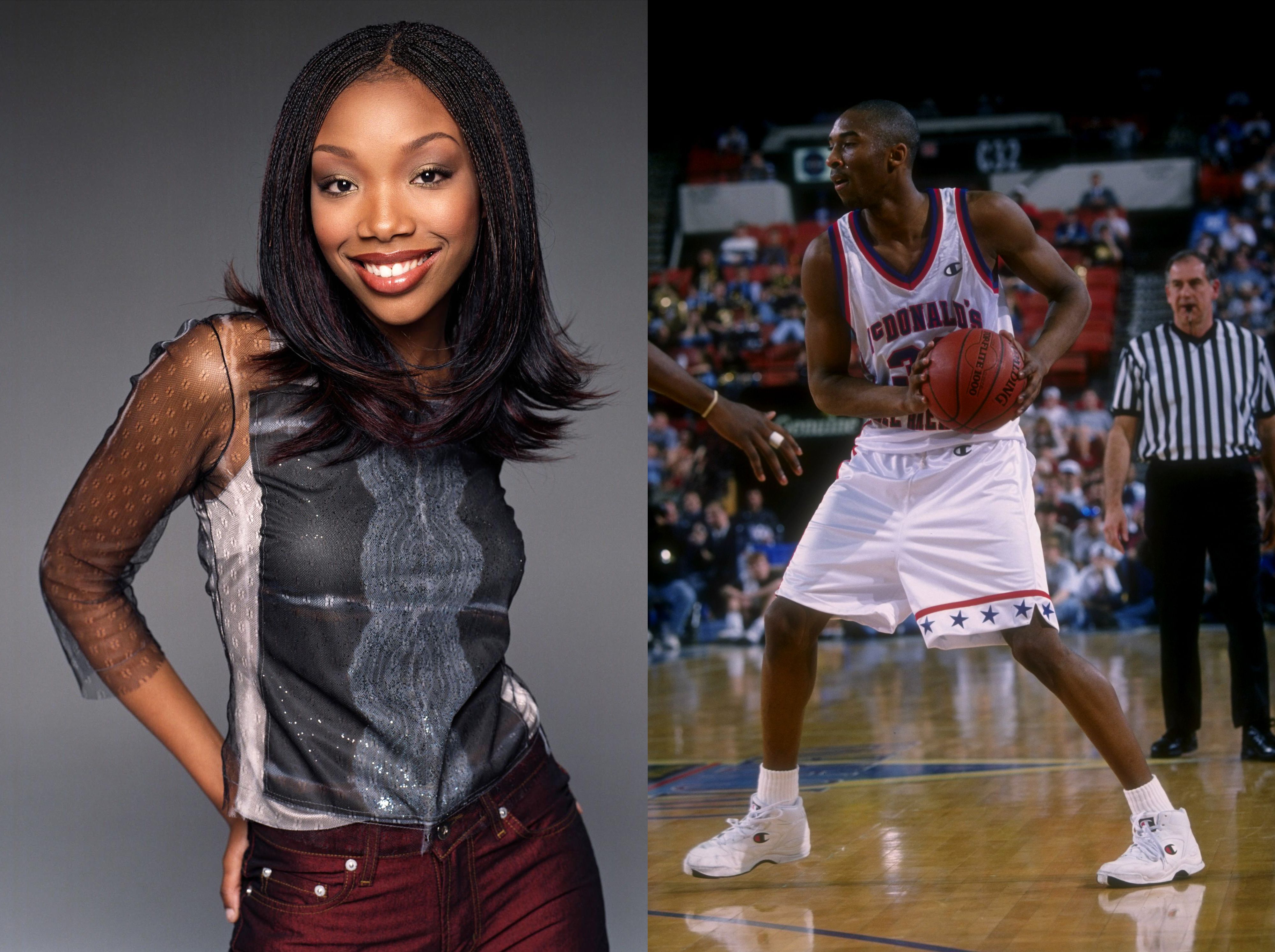 Brandy & Kobe Bryant Image 5 from A Teenage Love BET