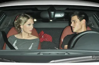 Taylor Swift &amp; Taylor Lautner - Even cheesier than their relationship was the fact that these two teen pop stars had the same first name. Barf. The country singer and the wolf from the Twilight movies were on and off for a minute before officially breakin' it off last year.  (Photo: Michael Wright/WENN.com)