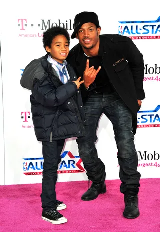 Marlon Wayans - Marlon Wayans recently tweeted: &quot;My son is cute. He lends my daddy services to all his friends that don't have fathers. He's like &quot;u can call my dad, dad. Right dad?&quot;(Photo: Alberto E. Rodriguez/Getty Imagaes)