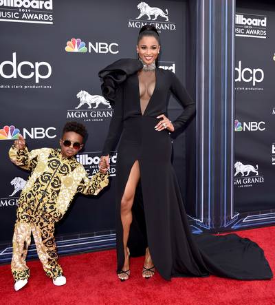 Future Zahir Wilburn In Versace - Future Zahir Wilburn,&nbsp;Ciara’s 4-year-old son with rapper Future, was too cute in his Versace track suit.(Photo: Axelle/Bauer-Griffin/FilmMagic)