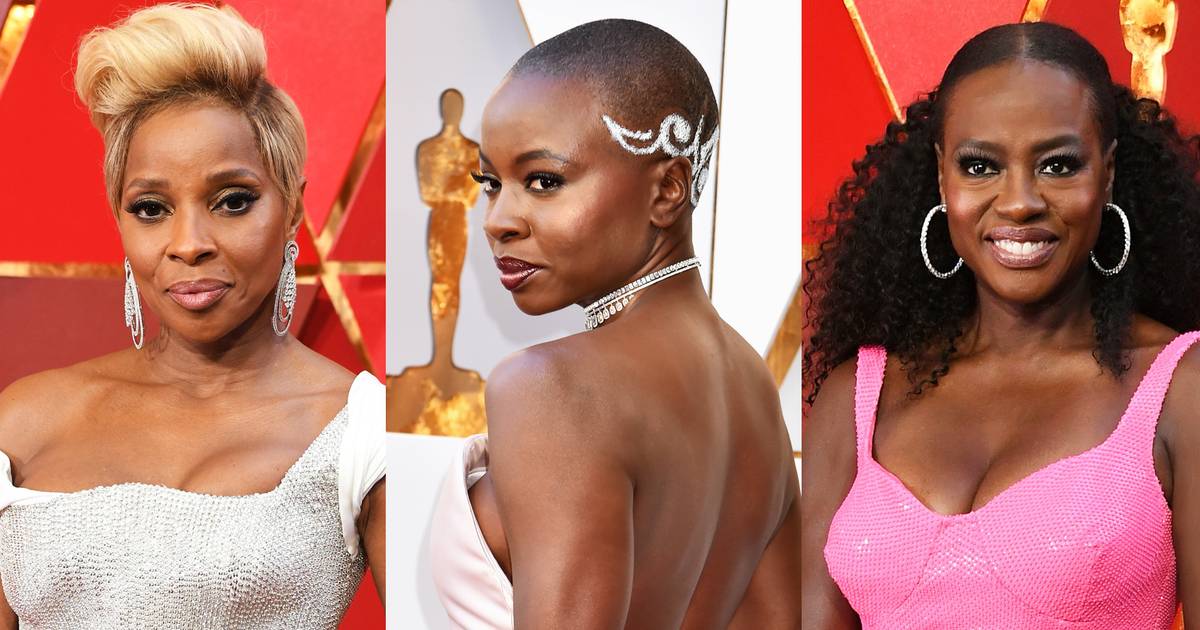 Angela White Oil Sex - At The 2018 Oscars, Viola Davis And Her Fro Ponytail Snatched All Of White  Hollywood's Edges | News | BET