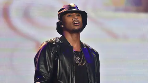  Trey Songz performs at Phillips Arena on March 2, 2015 in Atlanta, Georgia. (Photo by Prince Williams/WireImage)