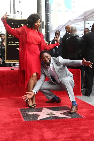 Taraji P. Henson and Kelvin Hayden - &quot;Soo F’n proud of you woman ... Not everyone see the everyday grind and passion put behind your success but they gonna see this Hollywood my&nbsp;#star&nbsp;my&nbsp;#queen&nbsp;congrats&nbsp;#hitta&nbsp;#gang&quot; (Photo: Tommaso Boddi/Getty Images)&nbsp;