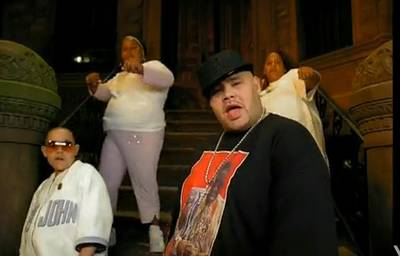 Lean Back - Bronx-bred rapper Fat Joe, Remy Ma and the Terror Squad started a movement with &quot;Lean Back,&quot; the lead single from their album True Story. In the music video, which features a cameo from&nbsp;Kevin Hart, he's everywhere, the Squad does the &quot;lean back,&quot; aka the &quot;rockaway.&quot;(Photo: Universal Records)