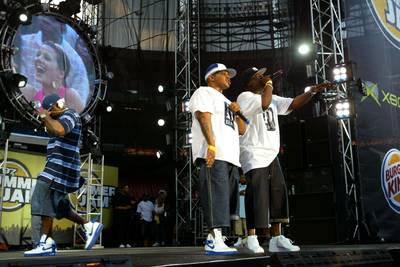 The LOX, New L.O.X. Order - Jadakiss and Styles P recently joked that the LOX reunion album was taking longer than Dre's Detox. Funny, but not funny. The album, which would mark the Yonkers trio's first since 1998, has supposedly been almost finished since 2007. The group blames &quot;paperwork&quot; and label politics.UPDATE: Jadakiss confirmed that the follow-up to We Are the Streets would be named We Are the Streets 2...three years ago. Thee are still no reports as of yet when the new album will be released.  (Photo: Matthew Peyton/Getty Images)