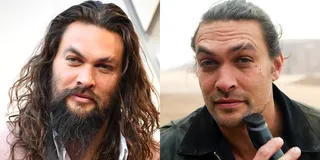 Jason Momoa - Who dat? Lisa Bonet's hubby and Aquaman star is known for his rugged look, including his beard that puts all other beards to shame! Welp, R.I.P. to Jason's beard&nbsp;because he shaved it in an effort to raise awareness on how plastic is detrimental to the environment. Are you ladies feeling his new look?&nbsp;(Photo From Left To Right: Steve Granitz/WireImage; Jason Mamoa via YouTube)