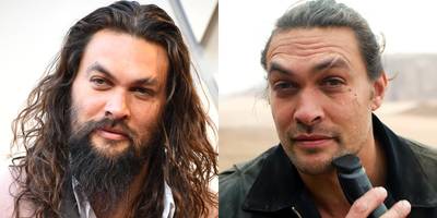Jason Momoa - Who dat? Lisa Bonet's hubby and Aquaman star is known for his rugged look, including his beard that puts all other beards to shame! Welp, R.I.P. to Jason's beard&nbsp;because he shaved it in an effort to raise awareness on how plastic is detrimental to the environment. Are you ladies feeling his new look?&nbsp;(Photo From Left To Right: Steve Granitz/WireImage; Jason Mamoa via YouTube)