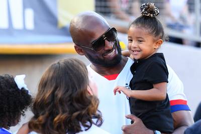 Kobe Bryant With Daughter, Bianka Bella At&nbsp;USA Victory Tour 2019 - Kobe Bryant With Daughter, Bianka Bella At&nbsp;USA Victory Tour 2019(Photo:&nbsp;Brian Rothmuller/Icon Sportswire via Getty Images) (Photo: Brian Rothmuller/Icon Sportswire via Getty Images)