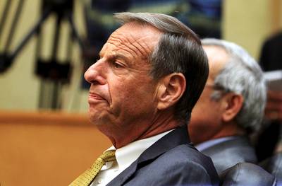 Sticky Fingers - San Diego Mayor Bob Filner reluctantly agreed to step down in August after an eye-popping 17 women alleged that he'd groped, kissed and made lewd comments to them.   &nbsp;(Photo: Bill Wechter/Getty Images)