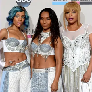 Lil Mama @iamlilmama - TLC rocked the stage at the AMA’s and brought out Lil Mama as a tribute to the late Lisa “Left-Eye” Lopes. The ladies&nbsp; brought us back to the '90s and performed their hit “Waterfalls.”(Photo: instagram/iamlilmama)