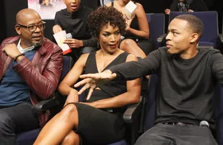 Actor's Studio - Forest Whitaker and Angela Bassett chat with host Bow Wow on 106. (Photo: Bennett Raglin/BET/Getty Images for BET)