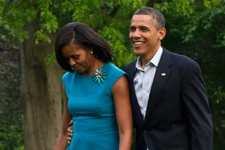 You know it's real when he grabs your waist.