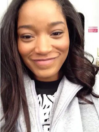 Keke Palmer @kekepalmer - Keke is one of our fave fresh-faced stars. The actress doesn't need any help from a glam squad because her bright eyes and sweet smile steal the show.  (Photo: Instagram via Keke Palmer)