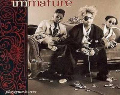 Immature - Immature, led by Marques Houston, hit the music scene hard in 1992 with their debut album On Our Worst Behavior. With several more albums and hits to follow, the group also starred with Kid N' Play in House Party 3&nbsp;and Marques went on to lend his voice to BeBe's Kids and also starred in Good Burger as well as the television series Sister, Sister.(Photo: MCA)