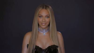 Beyoncé - Queen Bey never disappoints when it comes making a fashion statement. The superstar wore a black strapless bustier and shined brightly with a massive diamond on a crystal choker necklace as she accepted BET’s Humanitarian Award.&nbsp; (Photo: BET)