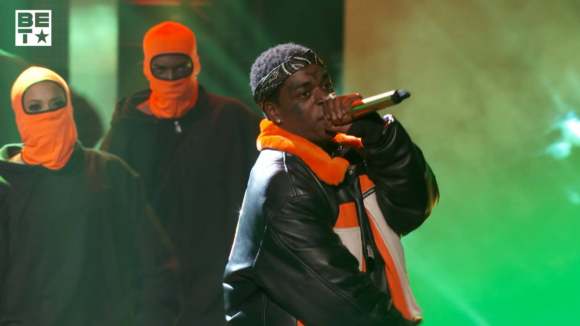 Kodak Black attends the 2022 BET Hip Hop Awards at Cobb Energy