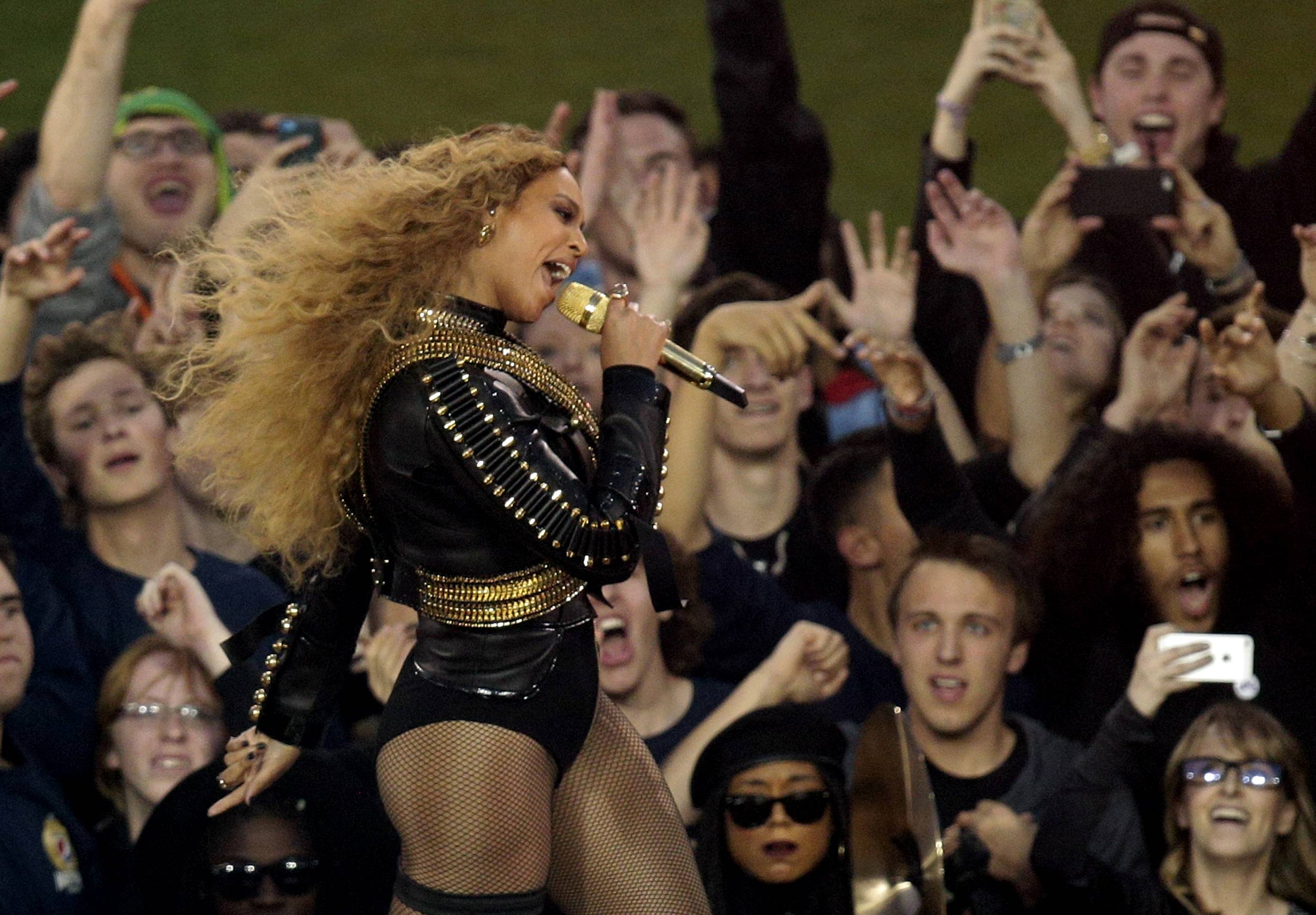 The Black Lives Matter protest that you missed from Beyoncé's halftime show  dancers - The Washington Post