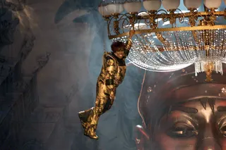 Making Health a High Priority - The hip hop celeb hasn't released an album in seven years, mainly due to her battle with an auto-immune system disorder called Graves disease. There were times so severe that Missy couldn't even hold a pen to write, so she decided to focus on getting healthy in order to get back to her fans. (Photo by Scott Gries/ImageDirect)