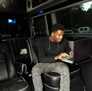 'Google Me' - "You should Google me/And you might see my picture/Along with my Facebook/IG and Twitter."  (Photo: iHeart Memphis via Instagram)