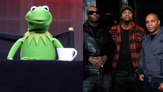 'Hip Hop Hooray' – Naughty by Nature - Kermit and the gang are perfectly in sync with Naughty by Nature's hip hop celebratory anthem.Watch the video here.&nbsp;(Photo from left:&nbsp;Frederick M. Brown/Getty Images,&nbsp;Joe Kohen/Getty Images)