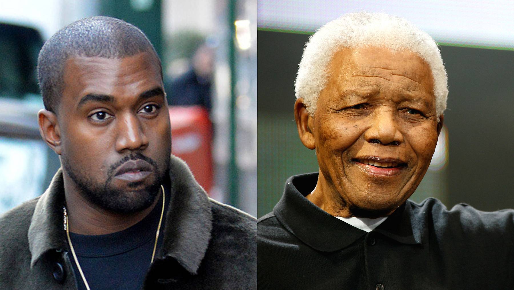 Kanye West responds to 'fake' Nelson Mandela comparisons, The Independent