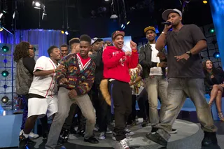 The Livest Crew - Audience members at BET's 106 &amp; Park. (Photo: John Ricard / BET)