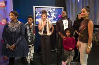 Are We Ready? - Cast of Reed Between the Lines at BET's 106 &amp; Park. (Photo: John Ricard / BET)