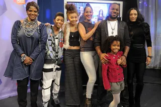 All in the Family - Cast of Reed Between the Lines at BET's 106 &amp; Park. (Photo: John Ricard / BET)
