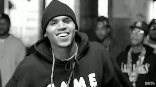 4. He Was in the Cypher - Hey Breezy got bars. Back in 2011 he laid down a few at Hip Hop Awards.  (Photo: BET)