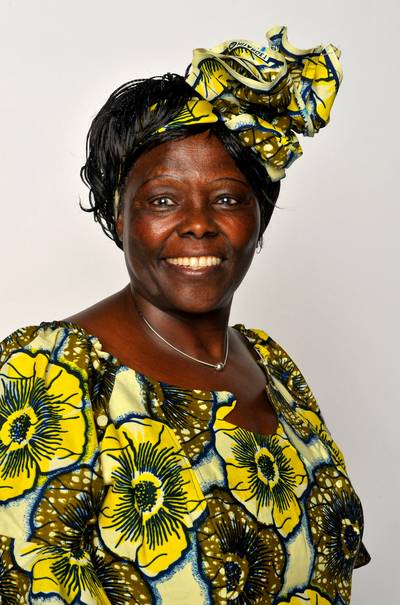 Wangari Maathai - Kenyan Nobel Peace Prize winner and environmentalist Wangari Maathai, 71, died on September 25. Maathai founded The Green Belt Movement, a grassroots non-governmental organization based in Kenya that focused on environmental conservation; she was known as a civil rights and women's rights activist and also served as a Member of Parliament.(Photo: Charley Gallay/Getty Images)
