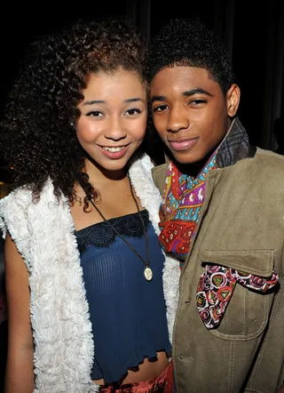Zoe and Nadji  - Cast members Zoe Soul and Nadji Jeter attend the VIP screening of BET's newest original comedy Reed Between the Lines.(Photo: Fernando Leon/PictureGroup)