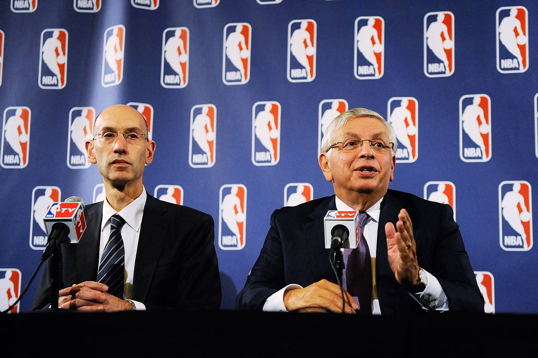 NBA Cancels First Two Weeks of Season - The National Basketball Association announced Monday, Oct. 10, that the first two weeks of the season have been canceled. Owners and players weren’t able to reach a deal during Monday’s seven-hour negotiating session.(Photo: Patrick McDermott/Getty Images)