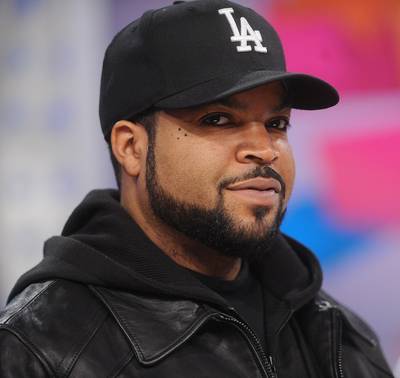 Ice Cube - Ice Cube recently teamed with the Minority AIDS Project to sell artwork inspired by his albums in order to raise money for HIV/AIDS research.(Photo: Brad Barket/PictureGroup)