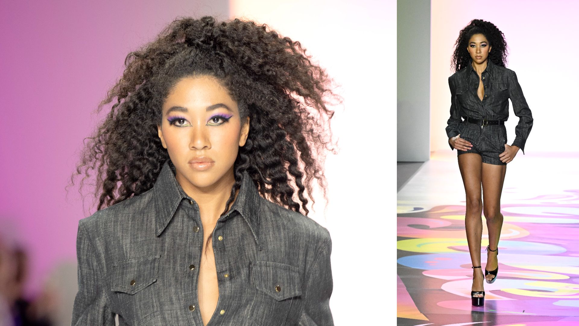 Aoki Lee Simmons Rocks The Runway At The Sergio Hudson Show During New