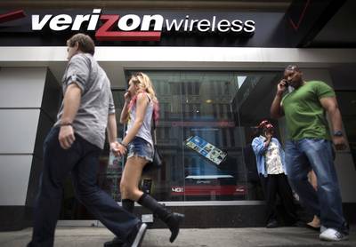 I'm a Verizon Customer. Am I Being Bugged? &nbsp; - The data does not include the content of the call.&nbsp;  (Photo: AP Photo/John Minchillo)