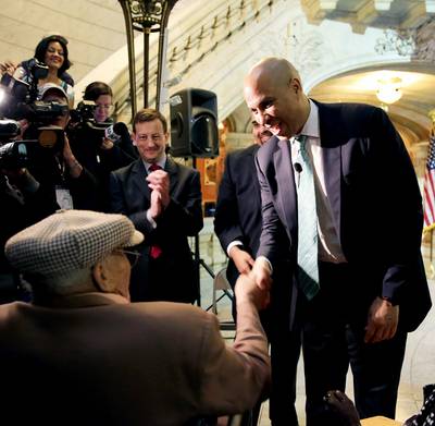 Good to Go - Newark Mayor Cory Booker's U.S. Senate bid is now on the fast track due to the June 4 death of Sen. Frank Lautenberg. “For several months now, Mayor Booker has been taking the steps necessary to run, but he will make an official announcement at the appropriate time,” said Booker’s office in a statement, Buzzfeed reports.  (Photo: John Moore/Getty Images)