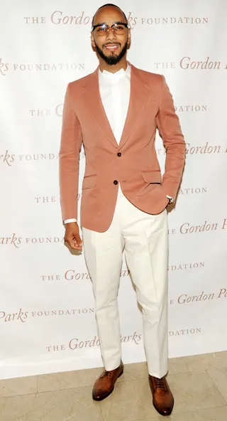 Summertime Fresh - Swizz Beatz arrives at the 2013 Gordon Parks Foundation Awards Gala where he was one of four honorees at the Plaza Hotel in New York City. (Photo: Ben Gabbe/Getty Images)