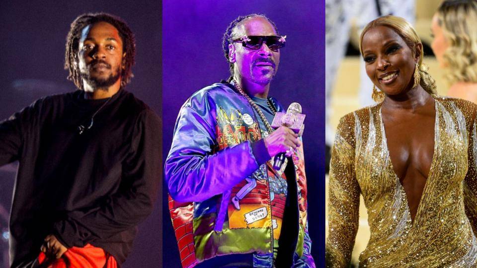 Dr. Dre, Snoop Dogg, Eminem, Mary J. Blige & Kendrick Lamar To Headline Super  Bowl LVI Halftime Show