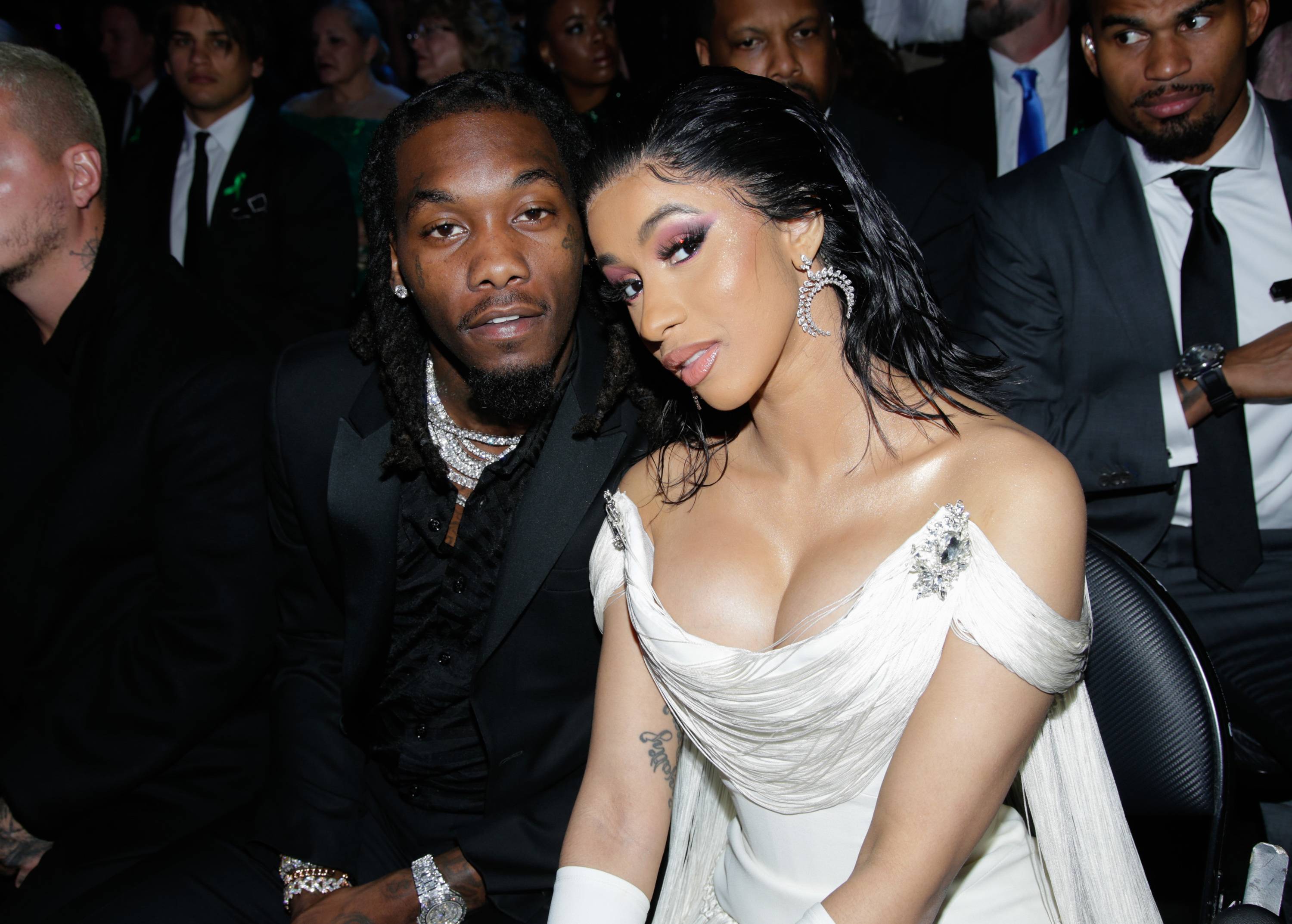 Offset and Cardi B on BET Buzz 2021